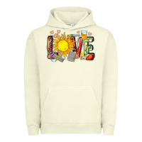 Pigment Pistachio love summer nurse Urban Hoodie - Zillion Design Studio