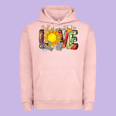Love Summer Nurse Urban Hoodie Designed By Zillion Design Studio