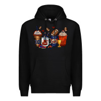 Black american football coffee cups Premium Hoodie - Zillion Design Studio