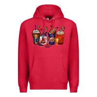 Cardinal american football coffee cups Premium Hoodie - Zillion Design Studio