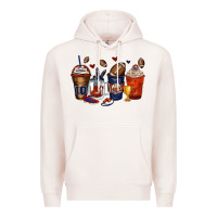 Pale Pink american football coffee cups Premium Hoodie - Zillion Design Studio