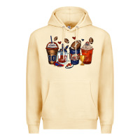 Pina Colada american football coffee cups Premium Hoodie - Zillion Design Studio