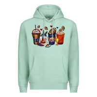 Seafoam american football coffee cups Premium Hoodie - Zillion Design Studio