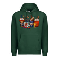 Sports Green american football coffee cups Premium Hoodie - Zillion Design Studio