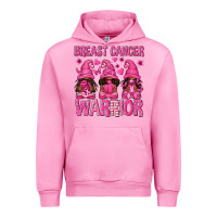 Breast Cancer Warrior Afro Gnomes Urban Hoodie | Teevron