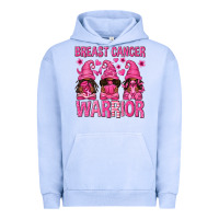 Pigment Grape Ice Breast Cancer Warrior Afro Gnomes Urban Hoodie - texasbilliewilder