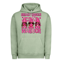 Pigment Oil Green Breast Cancer Warrior Afro Gnomes Urban Hoodie - texasbilliewilder