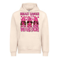 Sandshell Breast Cancer Warrior Afro Gnomes Urban Hoodie - texasbilliewilder