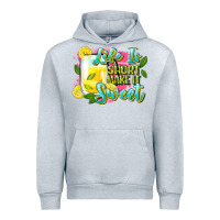 Heather Grey life is Urban Hoodie - Zillion Design Studio