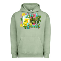 Pigment Oil Green life is Urban Hoodie - Zillion Design Studio