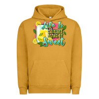 Pigment Peanut Butter life is Urban Hoodie - Zillion Design Studio