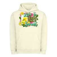 Pigment Pistachio life is Urban Hoodie - Zillion Design Studio