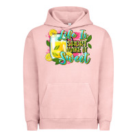 Pigment Salmon life is Urban Hoodie - Zillion Design Studio