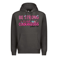 Smoke be strong and courageous Premium Hoodie - texasbilliewilder
