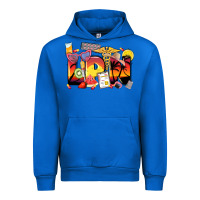 Cobalt summer lpn Urban Hoodie - Zillion Design Studio