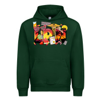 Forest Green summer lpn Urban Hoodie - Zillion Design Studio