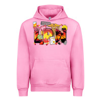 Fuchsia Pink summer lpn Urban Hoodie - Zillion Design Studio