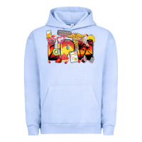Pigment Grape Ice summer lpn Urban Hoodie - Zillion Design Studio