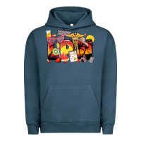 Pigment Midnight Navy summer lpn Urban Hoodie - Zillion Design Studio