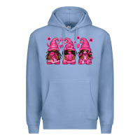 Colony Blue breast cancer afro gnomies Premium Hoodie - texasbilliewilder
