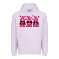Lilac breast cancer afro gnomies Premium Hoodie - texasbilliewilder