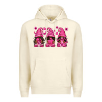 Sandshell breast cancer afro gnomies Premium Hoodie - texasbilliewilder