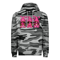 Slate Camo breast cancer afro gnomies Premium Hoodie - texasbilliewilder