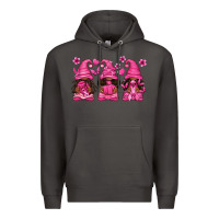 Smoke breast cancer afro gnomies Premium Hoodie - texasbilliewilder