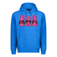 True Royal breast cancer afro gnomies Premium Hoodie - texasbilliewilder