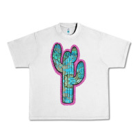 Lunar Rock Western Turquoise Cactus Urban Heavy Tee - RanaPortraitStore