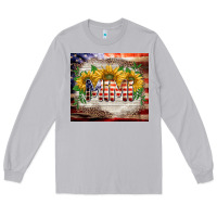 Moon Dust patriotic mimi tumbler Long Sleeve Tee - BarkalooDesign