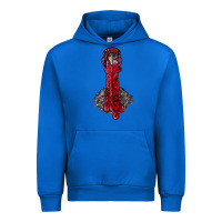 Cobalt gobble head Urban Hoodie - RanaPortraitStore