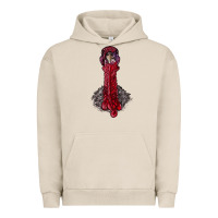 Pigment French Oak gobble head Urban Hoodie - RanaPortraitStore