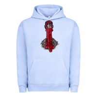 Pigment Grape Ice gobble head Urban Hoodie - RanaPortraitStore