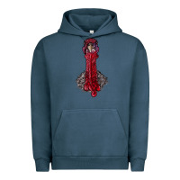 Pigment Midnight Navy gobble head Urban Hoodie - RanaPortraitStore