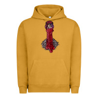 Pigment Peanut Butter gobble head Urban Hoodie - RanaPortraitStore