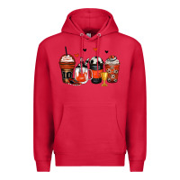 Cardinal soccer coffee cups Premium Hoodie - Zillion Design Studio