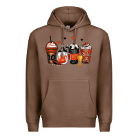 Chestnut soccer coffee cups Premium Hoodie - Zillion Design Studio