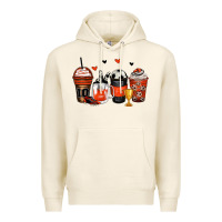 Tofu soccer coffee cups Premium Hoodie - Zillion Design Studio