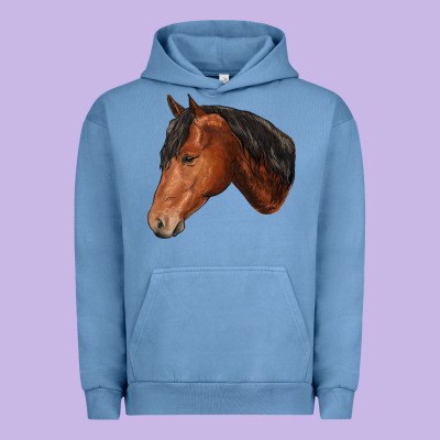 Horse Urban Hoodie Designed By Ranaportraitstore