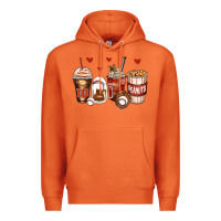 Carrot baseball coffee cups Premium Hoodie - Zillion Design Studio