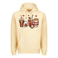 Pina Colada baseball coffee cups Premium Hoodie - Zillion Design Studio
