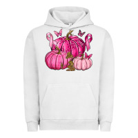 Pigment Lunar Rock Breast Cancer We Wear Pink with Pumpkin and Ribbon Urban Hoodie - texasbilliewilder