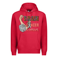 Cardinal brain cancer warrior Premium Hoodie - texasbilliewilder