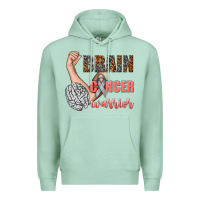 Seafoam brain cancer warrior Premium Hoodie - texasbilliewilder