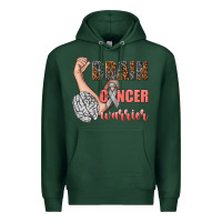 Sports Green brain cancer warrior Premium Hoodie - texasbilliewilder