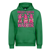 Emerald Breast Cancer Warrior Gnomes Urban Hoodie - texasbilliewilder