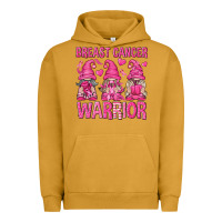Pigment Peanut Butter Breast Cancer Warrior Gnomes Urban Hoodie - texasbilliewilder