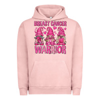 Pigment Salmon Breast Cancer Warrior Gnomes Urban Hoodie - texasbilliewilder