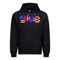 Black love 4th of july Urban Hoodie - Zillion Design Studio